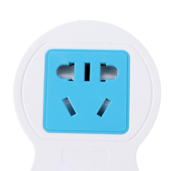 5A 9 LED Plug Socket Lamp Plug-in Wall Hallway Night Light USB Charging US/EU Plug