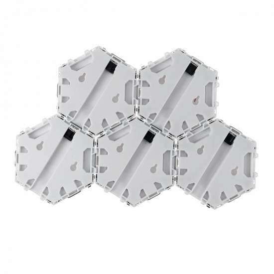 5PCS DIY LED Quantum Touch Sensor Modular Smart Wall Night Light Hexagonal Mood Lamp AC110-240V 5PCS DIY LED Quantum Touch Sensor Modular Smart Wall Night Light Hexagonal Mood Lamp AC110-240V