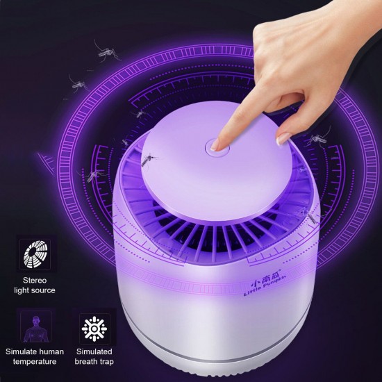 5W Electric Zapper Mosquito Killer Lamp USB Fly Bug Pest Trap LED Night Light DC5V