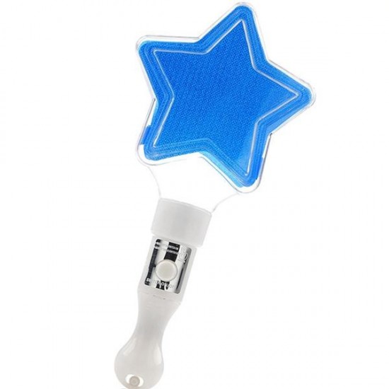 5pcs Star Glowing LED Stick Lights for Christmas Party Vocal Concert Performace Support Props