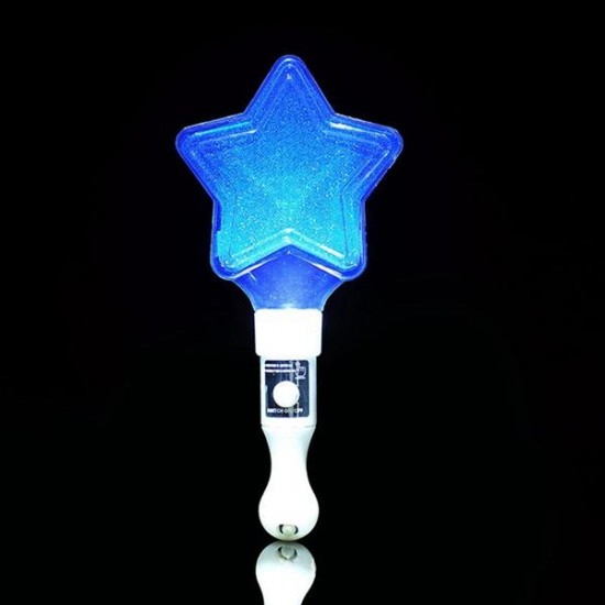 5pcs Star Glowing LED Stick Lights for Christmas Party Vocal Concert Performace Support Props 5pcs Star Glowing LED Stick Lights for Christmas Party Vocal Concert Performace Support Props