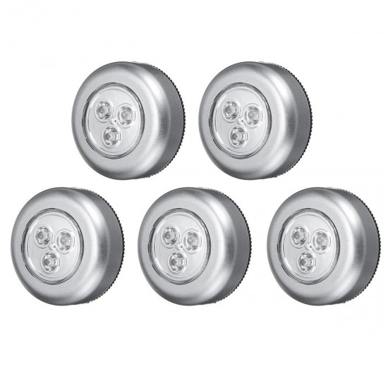 5pcs Wireless LED Night Light Stick Closet Cabinet Kitchen Lamp Battery Powered 5pcs Wireless LED Night Light Stick Closet Cabinet Kitchen Lamp Battery Powered
