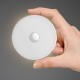 6 LED USB Rechargeable PIR Motion Sensor Light Control LED Night Lamp Wall Light for Cabinet Bedside