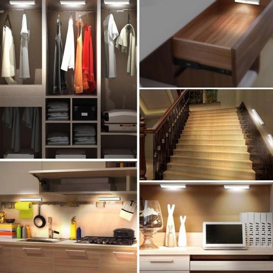 60 LED USB Rechargeable Motion Sensor Closet Light Wireless Under Cabinet Lamp 60 LED USB Rechargeable Motion Sensor Closet Light Wireless Under Cabinet Lamp