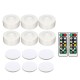6PCS Battery Powered LED Under Cabinet Kitchen Counter Night Light + 2 Wireless Remote Control 6PCS Battery Powered LED Under Cabinet Kitchen Counter Night Light + 2 Wireless Remote Control
