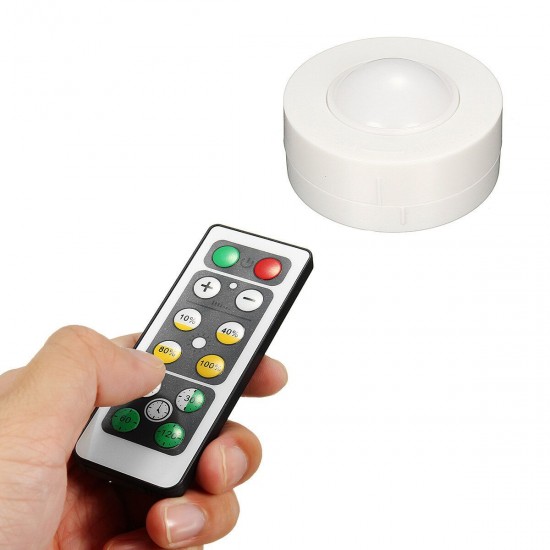 6PCS Battery Powered LED Under Cabinet Kitchen Counter Night Light + 2 Wireless Remote Control 6PCS Battery Powered LED Under Cabinet Kitchen Counter Night Light + 2 Wireless Remote Control