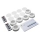 6Pcs 0.5W Round Remote Control LED Cabinet Light Dimmable Timer Closet Light Night Light DC4.5V 6Pcs 0.5W Round Remote Control LED Cabinet Light Dimmable Timer Closet Light Night Light DC4.5V