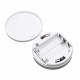 6Pcs 0.5W Round Remote Control LED Cabinet Light Dimmable Timer Closet Light Night Light DC4.5V