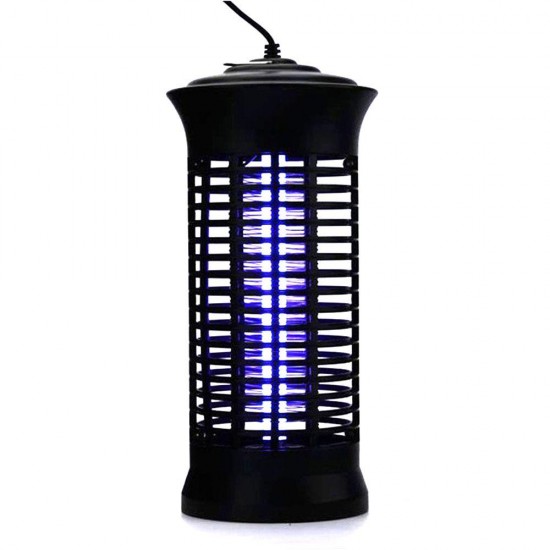 6W LED Electric Noiseless UV Lamp Mosquito Killer Flying Bug Repellent Night Light AC220V