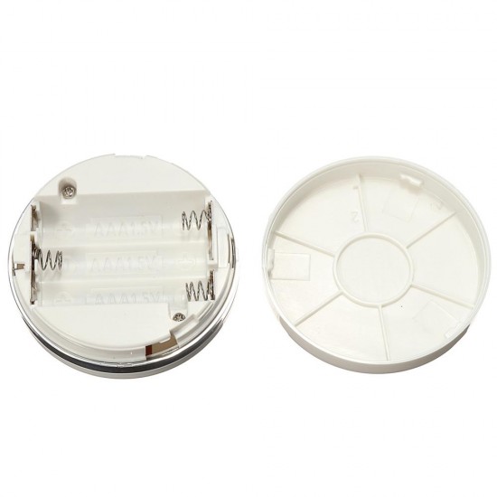 6pcs 5 LED Wireless Night Light Remote Control Timing Closet Cabinet Puck Lamp