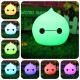 7 Color Changeable USB LED Silicone Soft Waterdrop Night Light Lamp for Baby Children 7 Color Changeable USB LED Silicone Soft Waterdrop Night Light Lamp for Baby Children