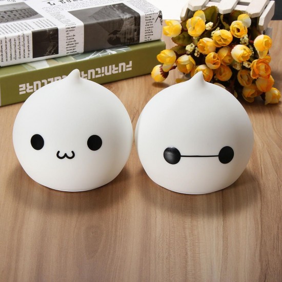 7 Color Changeable USB LED Silicone Soft Waterdrop Night Light Lamp for Baby Children 7 Color Changeable USB LED Silicone Soft Waterdrop Night Light Lamp for Baby Children