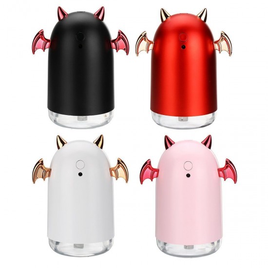 7 LED Humidifier USB Purifier Mist Aroma Essential Oil Diffuser Halloween Gift