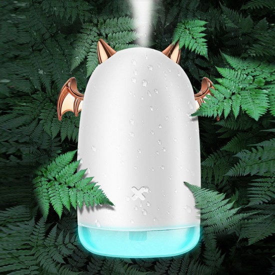 7 LED Humidifier USB Purifier Mist Aroma Essential Oil Diffuser Halloween Gift