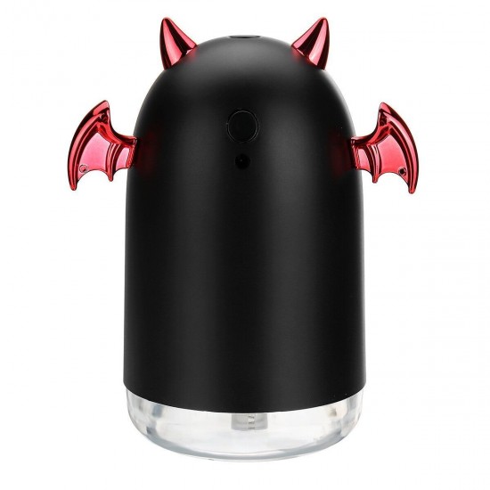 7 LED Humidifier USB Purifier Mist Aroma Essential Oil Diffuser Halloween Gift