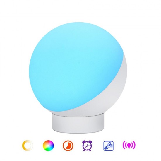 7W Smart Table Lamp RGB Warm White WifI APP Control Dimmable Night Light Amazon Alex Google Home AC100-264V