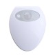 8 Color Changing Motion Activated Sensor LED USB Charge Toilet Night Light Human Body Induction