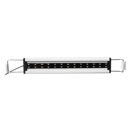 8W 26 LED Aquarium Fish Tank Light Panel Blue+White Lamp Adjustable Aluminum 8W 26 LED Aquarium Fish Tank Light Panel Blue+White Lamp Adjustable Aluminum