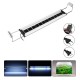 8W 26 LED Aquarium Fish Tank Light Panel Blue+White Lamp Adjustable Aluminum