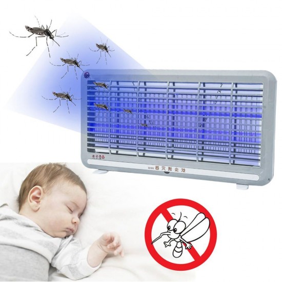 8W Electric LED Mosquito Fly Insect Killer Zapper Control Lamp Industrial Indoor AC220V 8W Electric LED Mosquito Fly Insect Killer Zapper Control Lamp Industrial Indoor AC220V