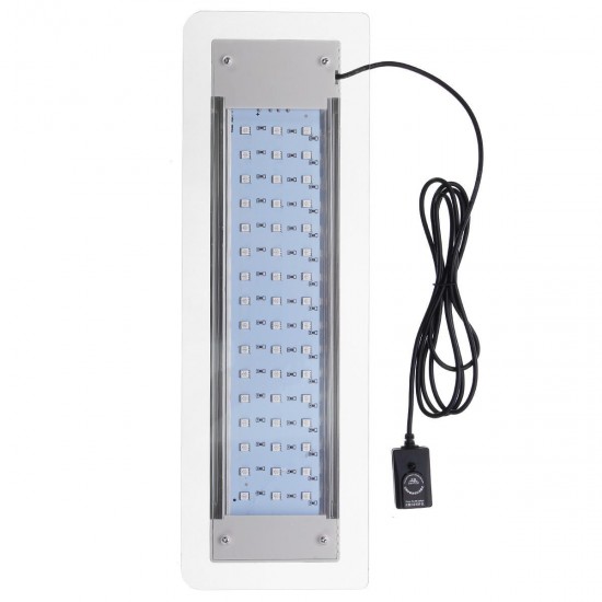 9.5W 48 LED RGB Remote Control Aquarium Light Lamp Fit for 40-56cm Fish Tank