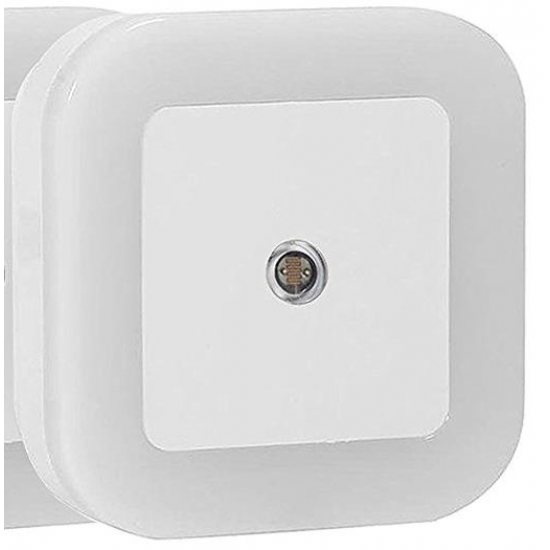 AC110-220V 0.5W Plug-in LED Night Light Lamp with Light Sensor Warm White US Plug / EU Plug