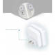 AC110-220V 0.5W Plug-in LED Night Light Lamp with Light Sensor Warm White US Plug / EU Plug