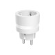 AC220V 2200W Smart EU Plug Wifi Wall Socket with LED Night Light APP Voice Remote Control Timer Supports Alexa /Google Assistant AC220V 2200W Smart EU Plug Wifi Wall Socket with LED Night Light APP Voice Remote Control Timer Supports Alexa /Google Assistant