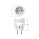 AC220V 2200W Smart EU Plug Wifi Wall Socket with LED Night Light APP Voice Remote Control Timer Supports Alexa /Google Assistant AC220V 2200W Smart EU Plug Wifi Wall Socket with LED Night Light APP Voice Remote Control Timer Supports Alexa /Google Assistant
