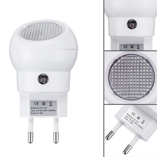 AC220V Automatic LED Night Light Energy Saving Dusk to Dawn Sensor Rotating Lamp EU Plug AC220V Automatic LED Night Light Energy Saving Dusk to Dawn Sensor Rotating Lamp EU Plug