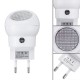 AC220V Automatic LED Night Light Energy Saving Dusk to Dawn Sensor Rotating Lamp EU Plug