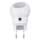 AC220V Automatic LED Night Light Energy Saving Dusk to Dawn Sensor Rotating Lamp EU Plug