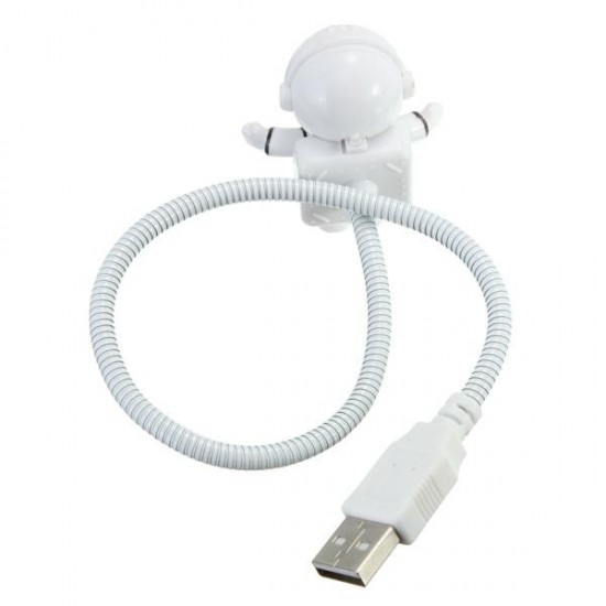 Adjustable Astronaut USB Tube LED Night Light Lamp For Macbook Air Pro Laptop PC Adjustable Astronaut USB Tube LED Night Light Lamp For Macbook Air Pro Laptop PC