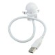 Adjustable Astronaut USB Tube LED Night Light Lamp For Macbook Air Pro Laptop PC