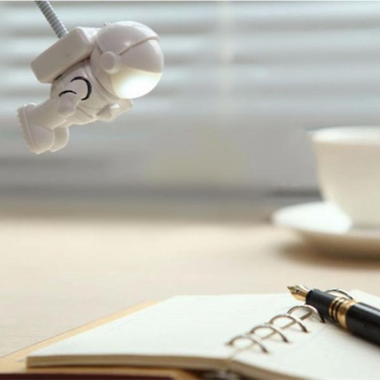 Adjustable Astronaut USB Tube LED Night Light Lamp For Macbook Air Pro Laptop PC Adjustable Astronaut USB Tube LED Night Light Lamp For Macbook Air Pro Laptop PC