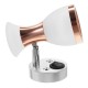 Angle Adjustable LED Reading Light Double Heads Wall Lamp Spot Light Book Light White/Warm White Angle Adjustable LED Reading Light Double Heads Wall Lamp Spot Light Book Light White/Warm White