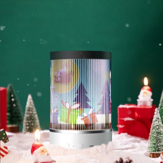 Animation LED Night Light with Remote Control Romantic Universe Starry Sky Projection Light USB Charging Portable Night Light Christmas Decoration