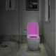 Anion Smart PIR Motion Sensor Toilet LED Night Lamp Air Clean Colorful Battery Power Bathroom Light