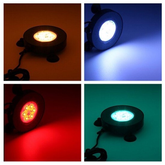 Aquarium Fish Tank RGB 6 LED Bubble Light Underwater Remote Controller Aquarium Fish Tank RGB 6 LED Bubble Light Underwater Remote Controller