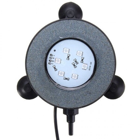 Aquarium Fish Tank RGB 6 LED Bubble Light Underwater Remote Controller Aquarium Fish Tank RGB 6 LED Bubble Light Underwater Remote Controller