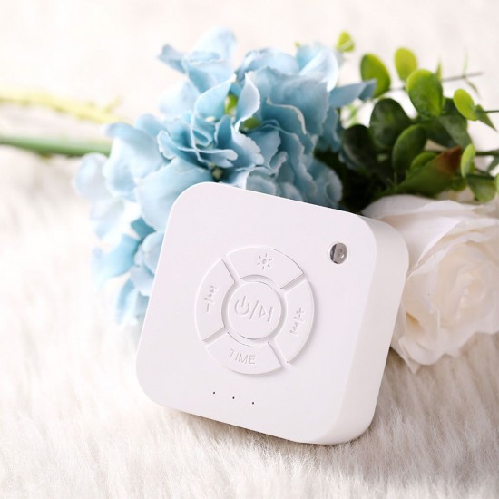 Baby Mini Nature Sound White Noise Machine USB Deep Sleep Therapy Relaxation Music Night Light Baby Mini Nature Sound White Noise Machine USB Deep Sleep Therapy Relaxation Music Night Light
