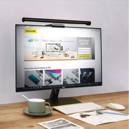 Led Desk Lamp Adjustable Reading Screen Hanging Light Computer Eye Protection Lamp USB Rechargeable Light for Office Home Led Desk Lamp Adjustable Reading Screen Hanging Light Computer Eye Protection Lamp USB Rechargeable Light for Office Home