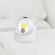 Battery Powered / USB Rechargeable 360 Degree Rotation COB PIR Motion Sensor Night Wall Light Home