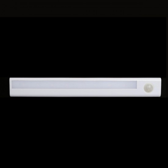 Battery Powered 8LED PIR Motion Sensor Detector Night Light Drawer Closet Lamp