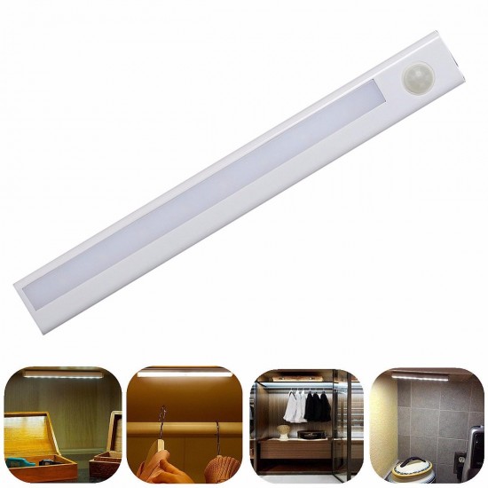 Battery Powered 8LED PIR Motion Sensor Detector Night Light Drawer Closet Lamp Battery Powered 8LED PIR Motion Sensor Detector Night Light Drawer Closet Lamp