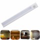 Battery Powered 8LED PIR Motion Sensor Detector Night Light Drawer Closet Lamp