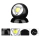 Battery Powered COB Night Light 360 Degree Wall Lamp for Hallway Yard Bedroom