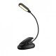 Battery Powered Flexible 1W 5 LED Clip Night Light 3 Brightness Modes Table Lamp for Reading Book Battery Powered Flexible 1W 5 LED Clip Night Light 3 Brightness Modes Table Lamp for Reading Book