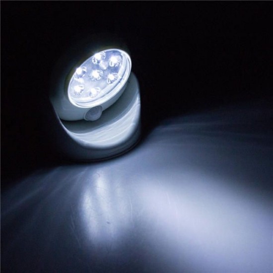 Battery Powered IR Motion Sensor LED Night Light 360 Degree Auto On/Off Wall Lamp for Hallway Yard Battery Powered IR Motion Sensor LED Night Light 360 Degree Auto On/Off Wall Lamp for Hallway Yard