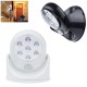 Battery Powered IR Motion Sensor LED Night Light 360 Degree Auto On/Off Wall Lamp for Hallway Yard Battery Powered IR Motion Sensor LED Night Light 360 Degree Auto On/Off Wall Lamp for Hallway Yard